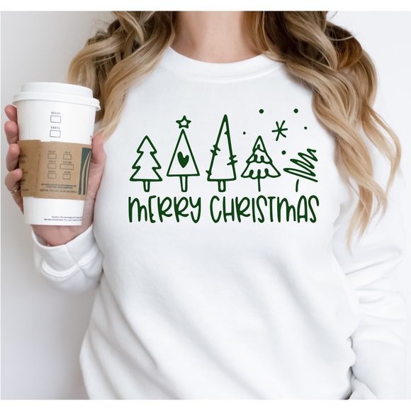 Tops - Christmas Sweatshirt | Merry Christmas Sweatshirt